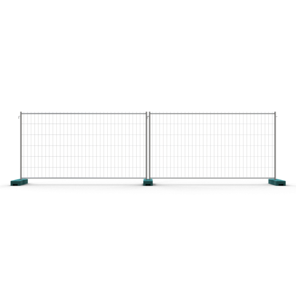 Construction fence base | made from recycled rigid PVC